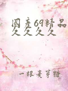 国产69精品久久久久久