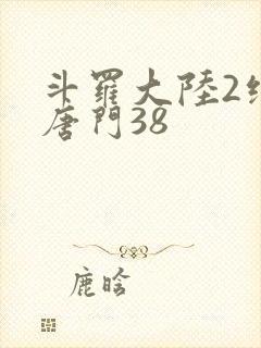 斗罗大陆2绝世唐门38