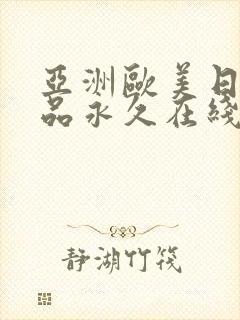 亚洲欧美日韩精品永久在线