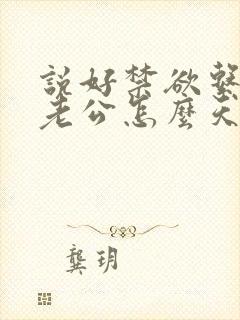 说好禁欲系闪婚老公怎么天天馋南淮洛姝阅