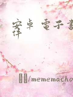 安卓 电子书软件