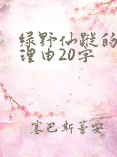 绿野仙踪的推荐理由20字