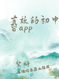 有效的初中生学习app
