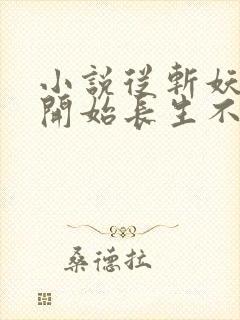小说从斩妖除魔开始长生不死txt