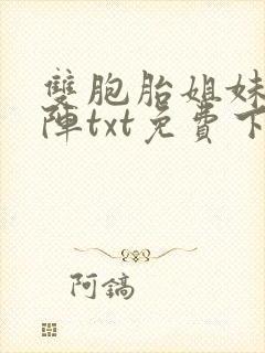 双胞胎姐妹齐上阵txt免费下载