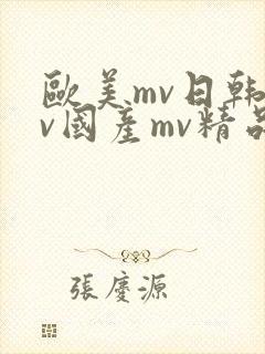 欧美mv日韩mv国产mv精品