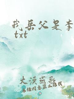 我岳父是李世民 txt