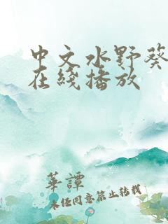 中文水野葵av在线播放