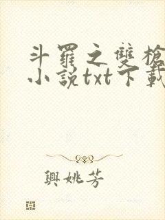 斗罗之双枪绝世小说txt下载