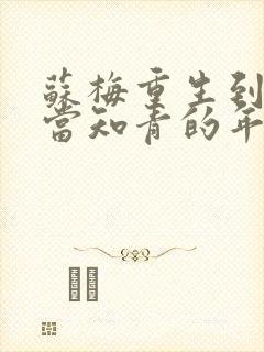 苏梅重生到下乡当知青的年代小说