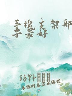 手机支架哪个牌子最好