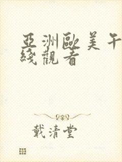 亚洲欧美午夜在线观看