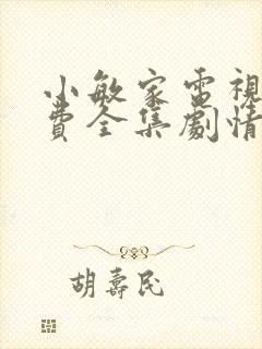 小敏家电视剧免费全集剧情