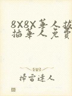 8X8X华人拔插华人免费
