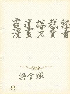 霸道总裁轻点爱漫画免费看