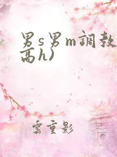 男s男m调教(高h)