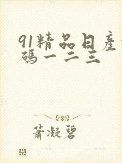 91精品日产乱码一二三