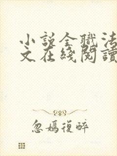 小说全职法师全文在线阅读