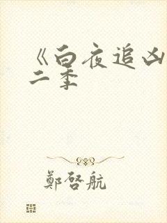 《白夜追凶》第二季