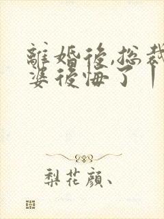 离婚后,总裁老婆后悔了丨