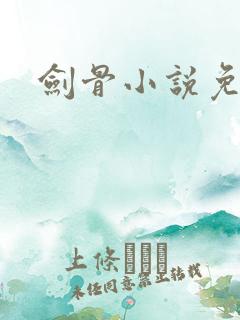 剑骨小说免费