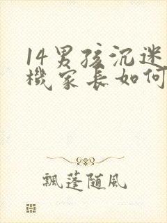 14男孩沉迷手机家长如何引导