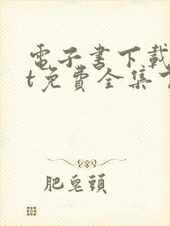 电子书下载txt免费全集下载网站
