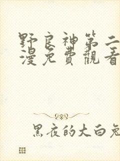 野良神第二季动漫免费观看全集