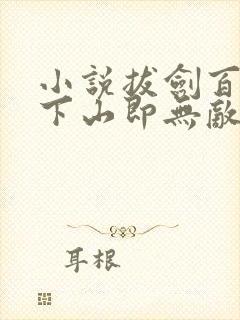 小说拔剑百年,下山即无敌完整版
