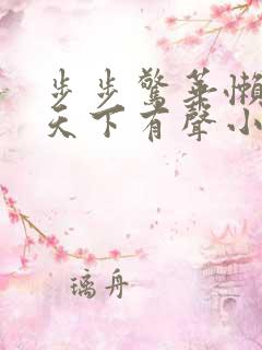 步步惊华懒妃逆天下有声小说韩宇