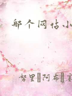 哪个网站小说全