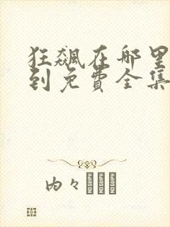 狂飙在哪里能看到免费全集电视剧