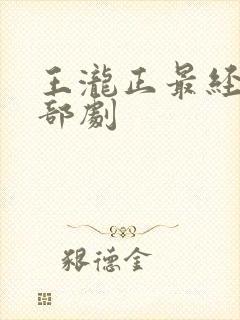 王泷正最经典十部剧