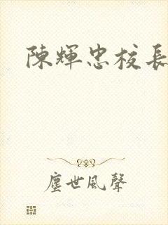 陈辉忠校长