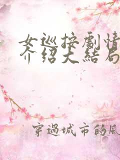 女巡按剧情详细介绍大结局