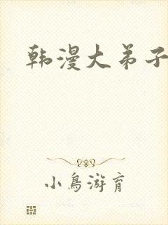 韩漫大弟子免费