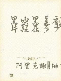 黑吃黑美剧精彩片段在多少分钟