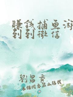 赚钱捕鱼游戏提到到微信