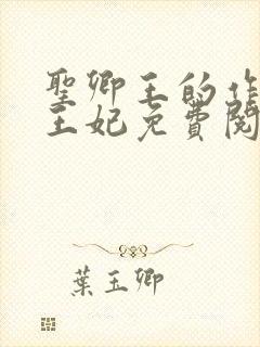 圣卿王的作妖小王妃免费阅读