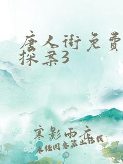 唐人街免费观看探案3