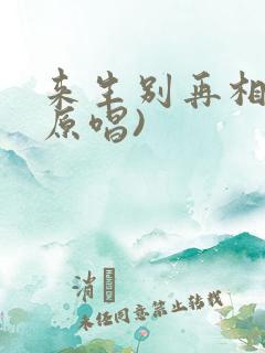 来生别再相遇(原唱)