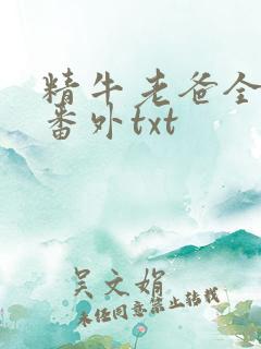 精牛老爸全文加番外txt