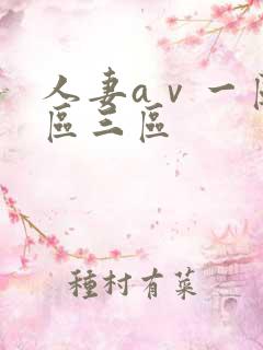 人妻aⅴ一区二区三区