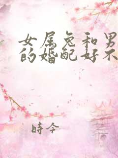 女属兔和男属龙的婚配好不好