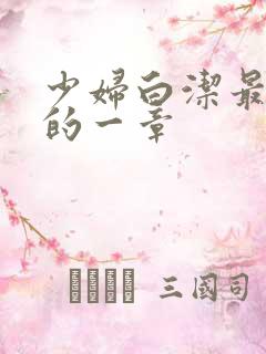 少妇白洁最刺激的一章