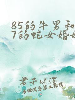 85的牛男和77的蛇女婚姻怎么样