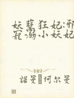 妖孽狂妃:邪君宠溺小妖妃
