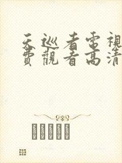 天巡者电视剧免费观看高清
