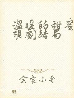温暖的甜蜜的电视剧结局