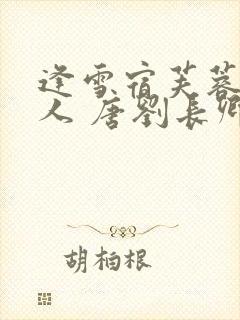 逢雪宿芙蓉山主人 唐刘长卿拼音